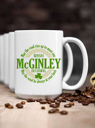 Irish Blessing : Ceramic Coffee Mugs