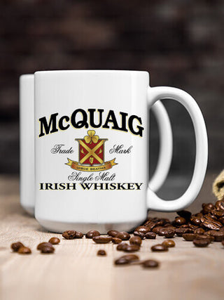 Irish Whiskey : Ceramic Coffee Mugs