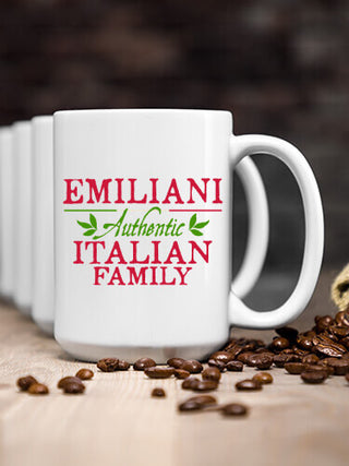 Italian Family : Ceramic Coffee Mugs