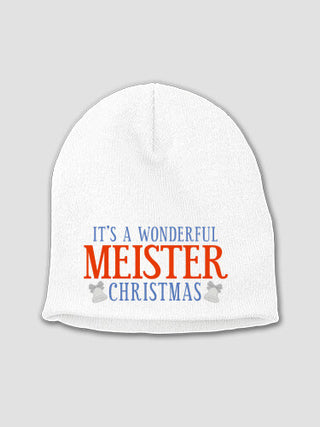 It's A Wonderful Christmas : Embroidered Beanies