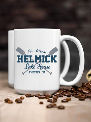 Lake House : Ceramic Coffee Mugs
