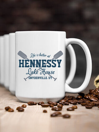 Lake House : Ceramic Coffee Mugs