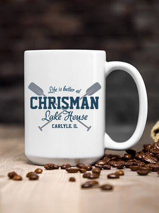 Lake House : Ceramic Coffee Mugs