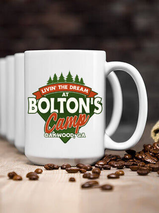 Livin' The Dream Camp : Ceramic Coffee Mugs