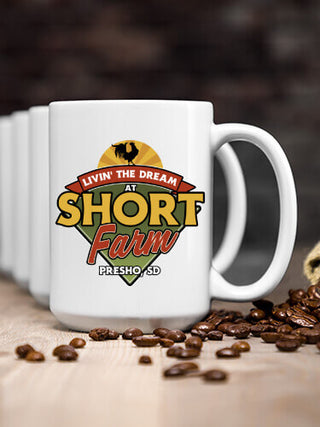 Livin' The Dream Farm : Ceramic Coffee Mugs