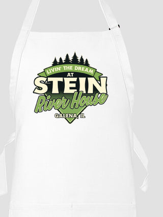 Livin' The Dream River House : Printed Aprons