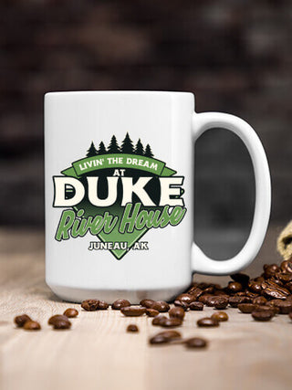 Livin' The Dream River House : Ceramic Coffee Mugs