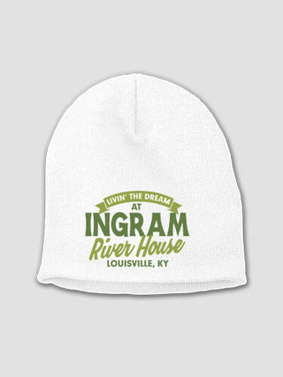 Livin' The Dream River House : Embroidered Beanies