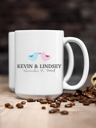 Love Birds : Ceramic Coffee Mugs