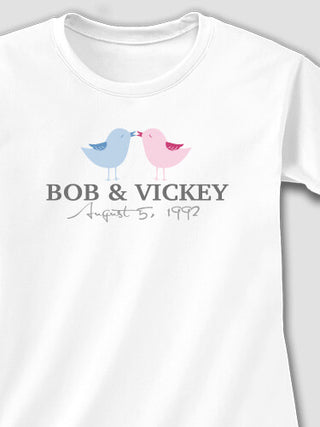 Love Birds : Printed T-Shirts