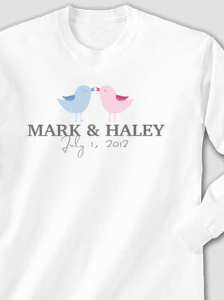 Love Birds : Printed Long Sleeves