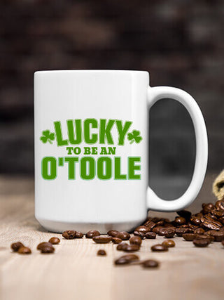 Lucky To Be : Ceramic Coffee Mugs