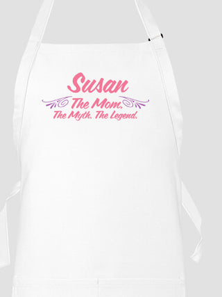 Mom Myth Legend : Printed Aprons