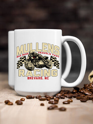 Motorcycle Racing : Ceramic Coffee Mugs