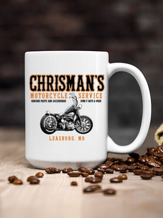 Motorcycle Service BP : Ceramic Coffee Mugs