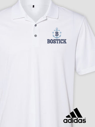 Nautical Monogram : Embroidered Adidas&reg; Polo Shirts
