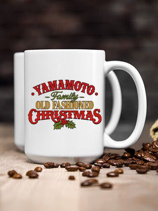 Old Fashioned Christmas : Ceramic Coffee Mugs