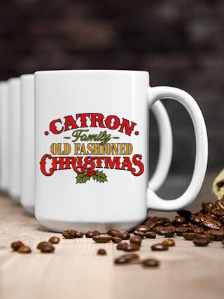 Old Fashioned Christmas : Ceramic Coffee Mugs