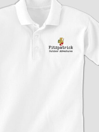 Outdoor Adventures : Embroidered Polo Shirts