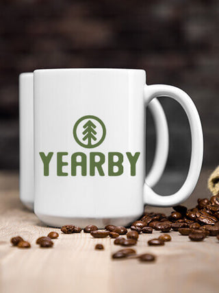 Pine Tree : Ceramic Coffee Mugs