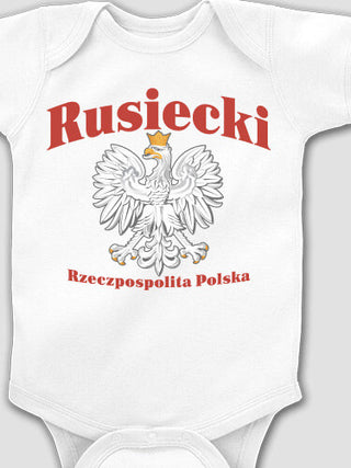 Polish Eagle : Printed Baby Bodysuits