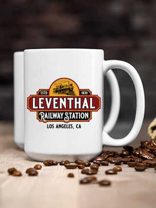 Railway Station : Ceramic Coffee Mugs