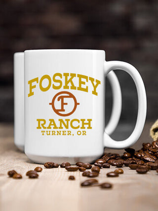 Ranch Monogram : Ceramic Coffee Mugs