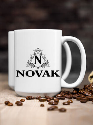 Regal Monogram : Ceramic Coffee Mugs