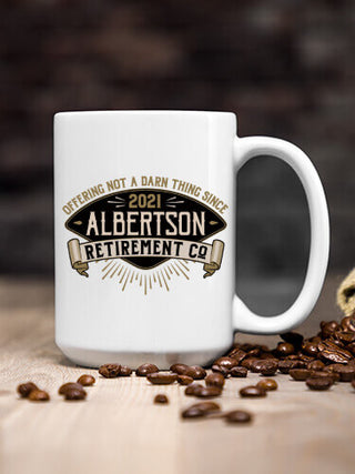 Retirement Company : Ceramic Coffee Mugs