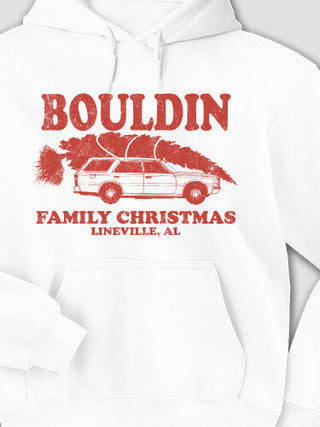 Retro Family Christmas : Printed Hoodies