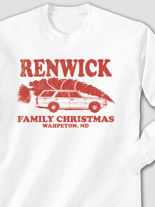 Retro Family Christmas : Printed Long Sleeves