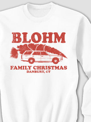 Retro Family Christmas : Printed Sweatshirts
