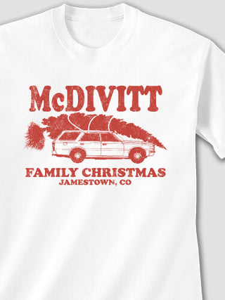 Retro Family Christmas : Printed T-Shirts
