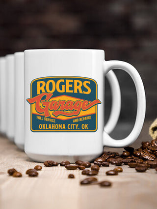 Retro Garage : Ceramic Coffee Mugs