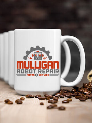 Robot Repair : Ceramic Coffee Mugs
