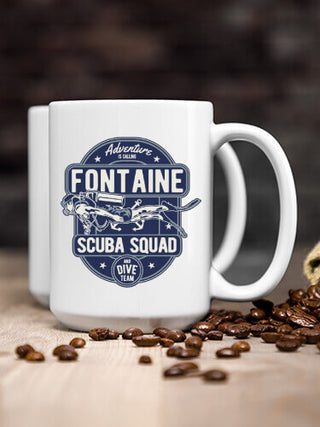 Scuba : Ceramic Coffee Mugs