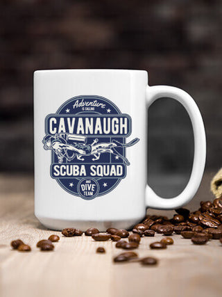 Scuba : Ceramic Coffee Mugs