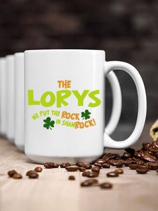ShamROCK : Ceramic Coffee Mugs