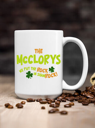 ShamROCK : Ceramic Coffee Mugs