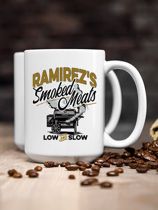 Smoked Meats : Ceramic Coffee Mugs