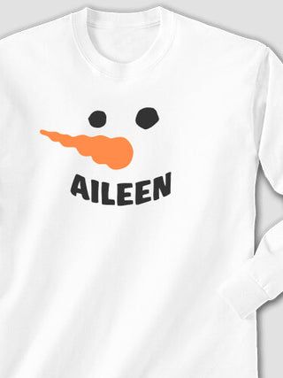 Snowman : Printed Long Sleeves