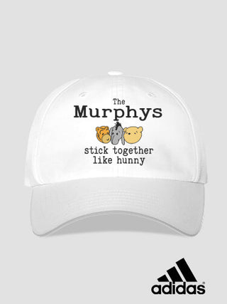 Stick Together : Embroidered Adidas&reg; Hats