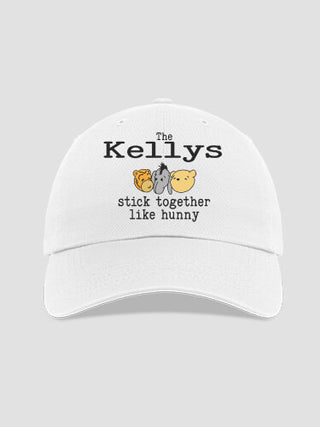 Stick Together : Embroidered Baseball Hats