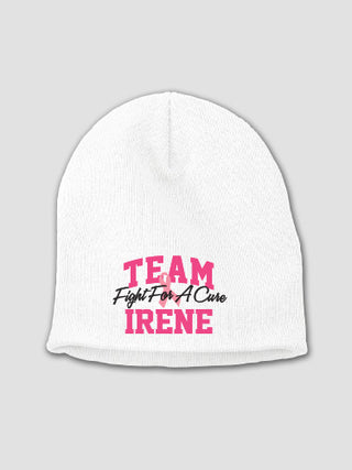 Team Pink : Embroidered Beanies