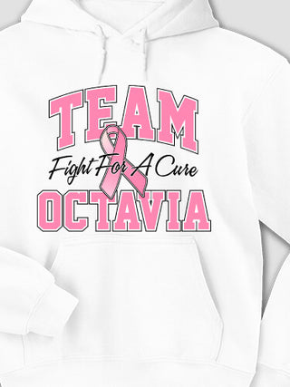 Team Pink : Printed Hoodies