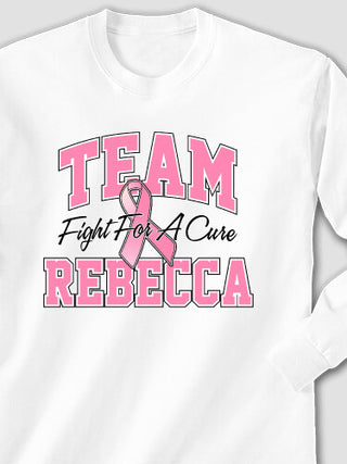 Team Pink : Printed Long Sleeves