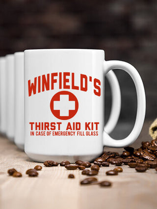 Thirst Aid Kit : Ceramic Coffee Mugs