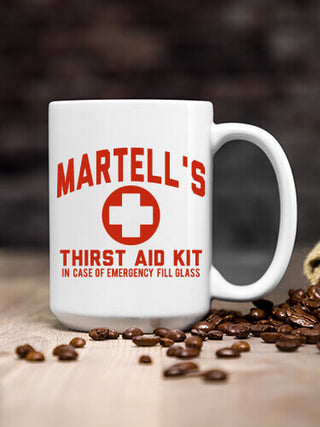 Thirst Aid Kit : Ceramic Coffee Mugs