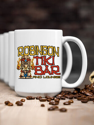 Tiki Bar : Ceramic Coffee Mugs