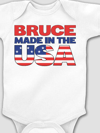 USA Family : Printed Baby Bodysuits